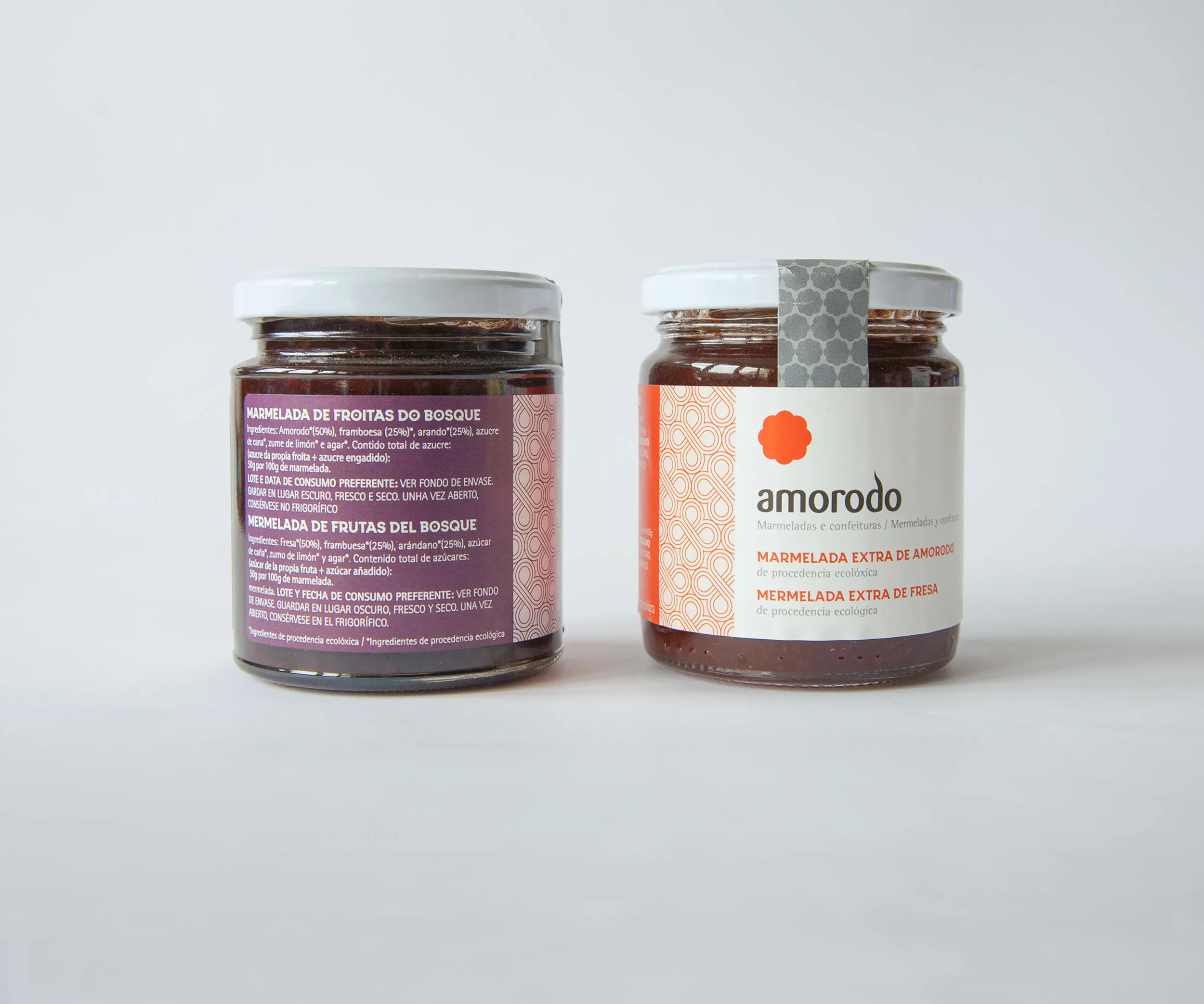 Mermeladas Amorodo — gráfica aplicada