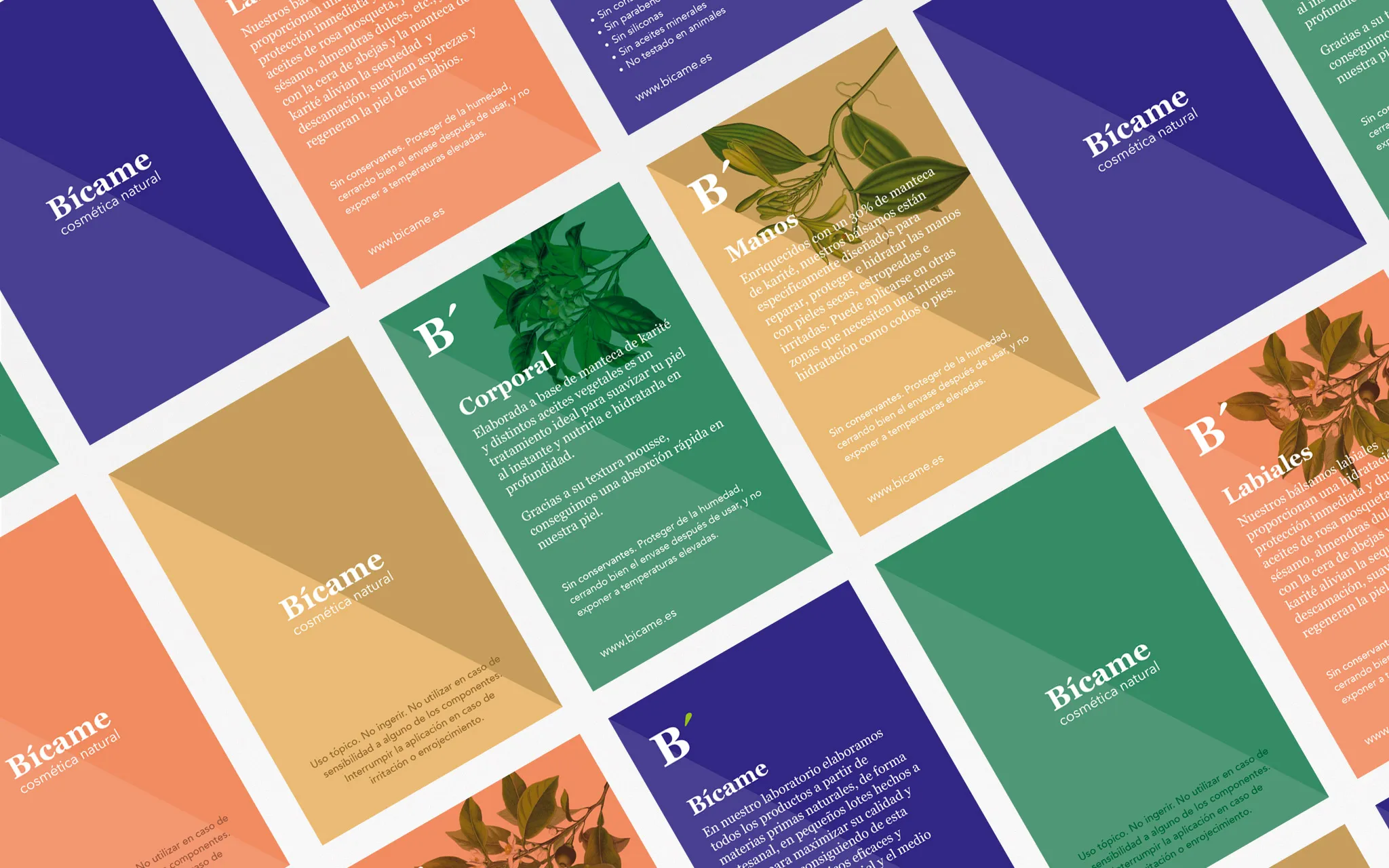 Bicame cosmética Natural — identidade e gráfica