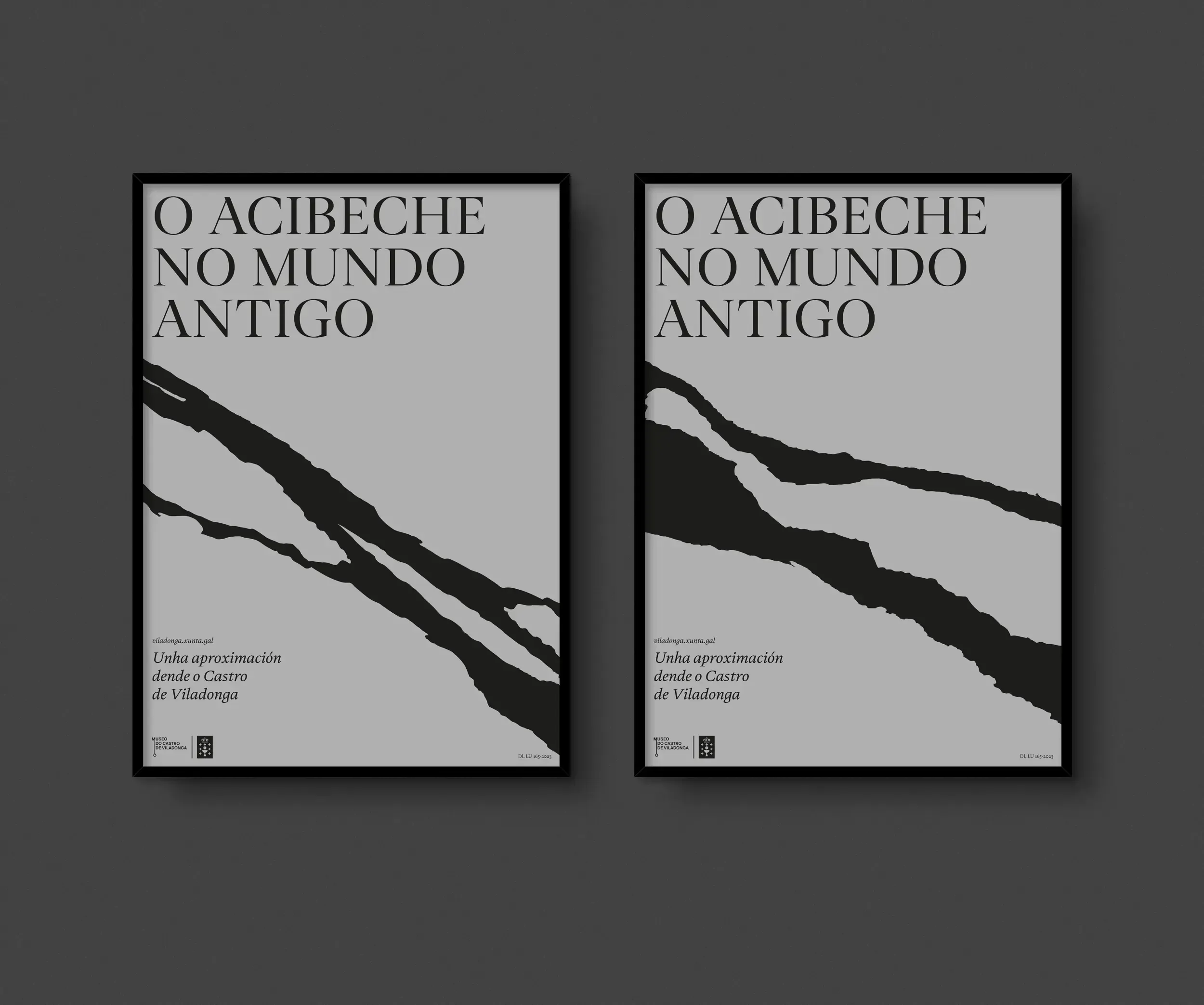 Carteis da exposición O acibeche no mundo antigo