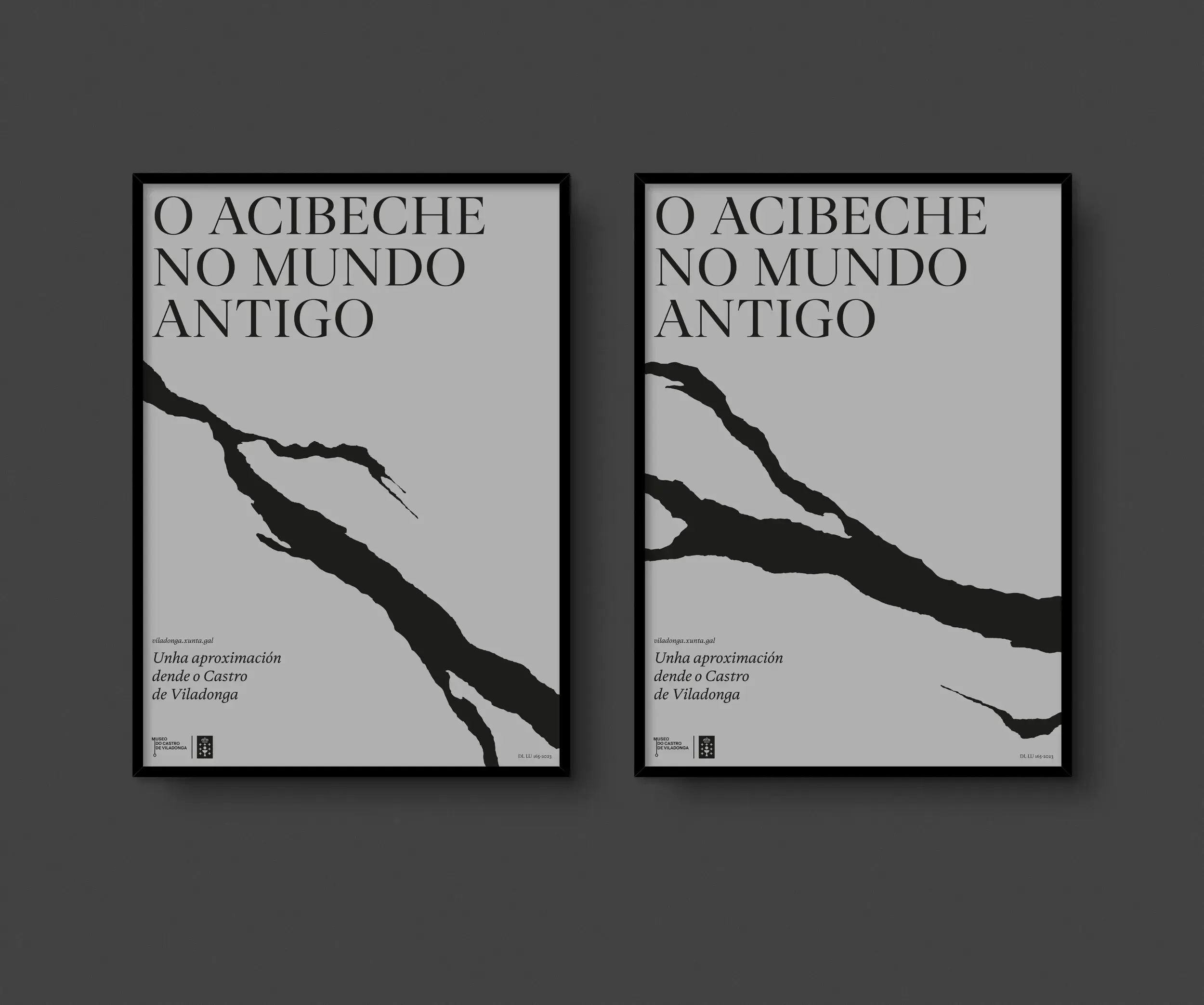 Carteis da exposición O acibeche no mundo antigo