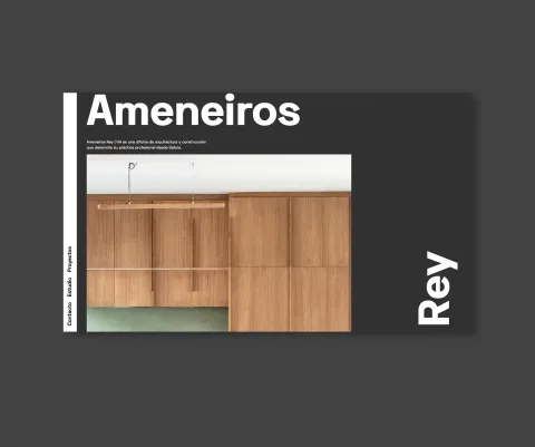 Web para Ameneiros Rey
