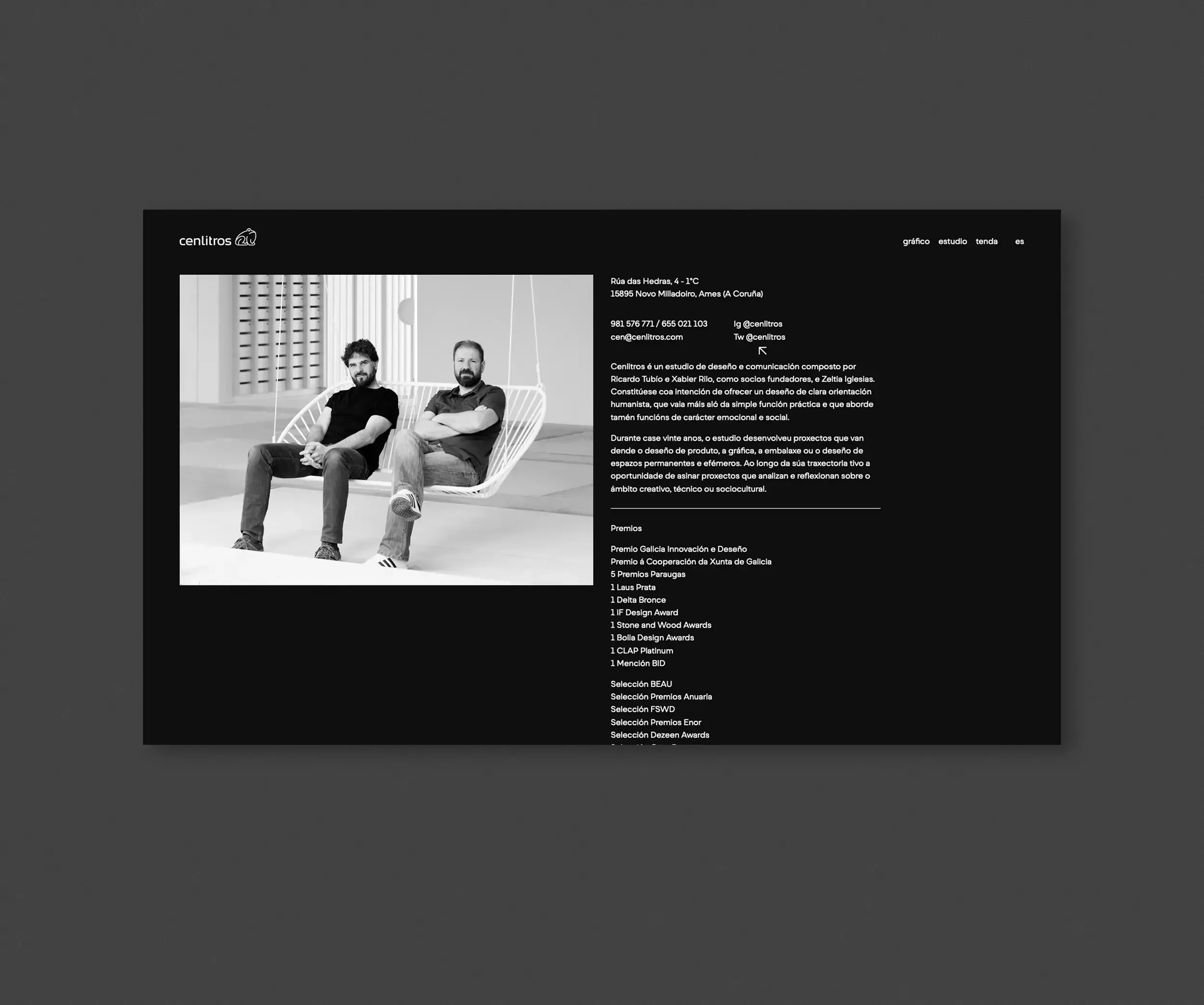 Web de Cenlitros