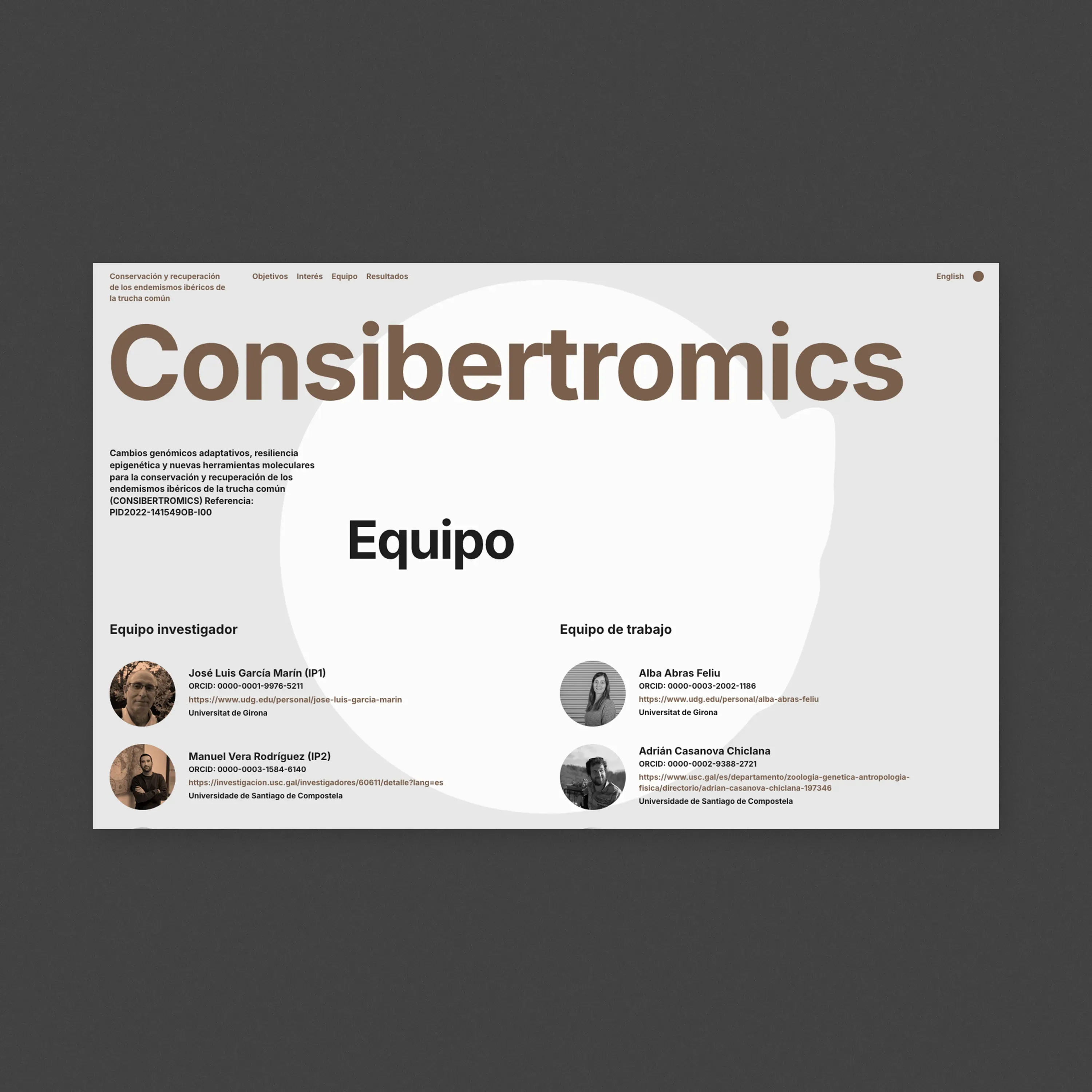 Web de Consibertromics