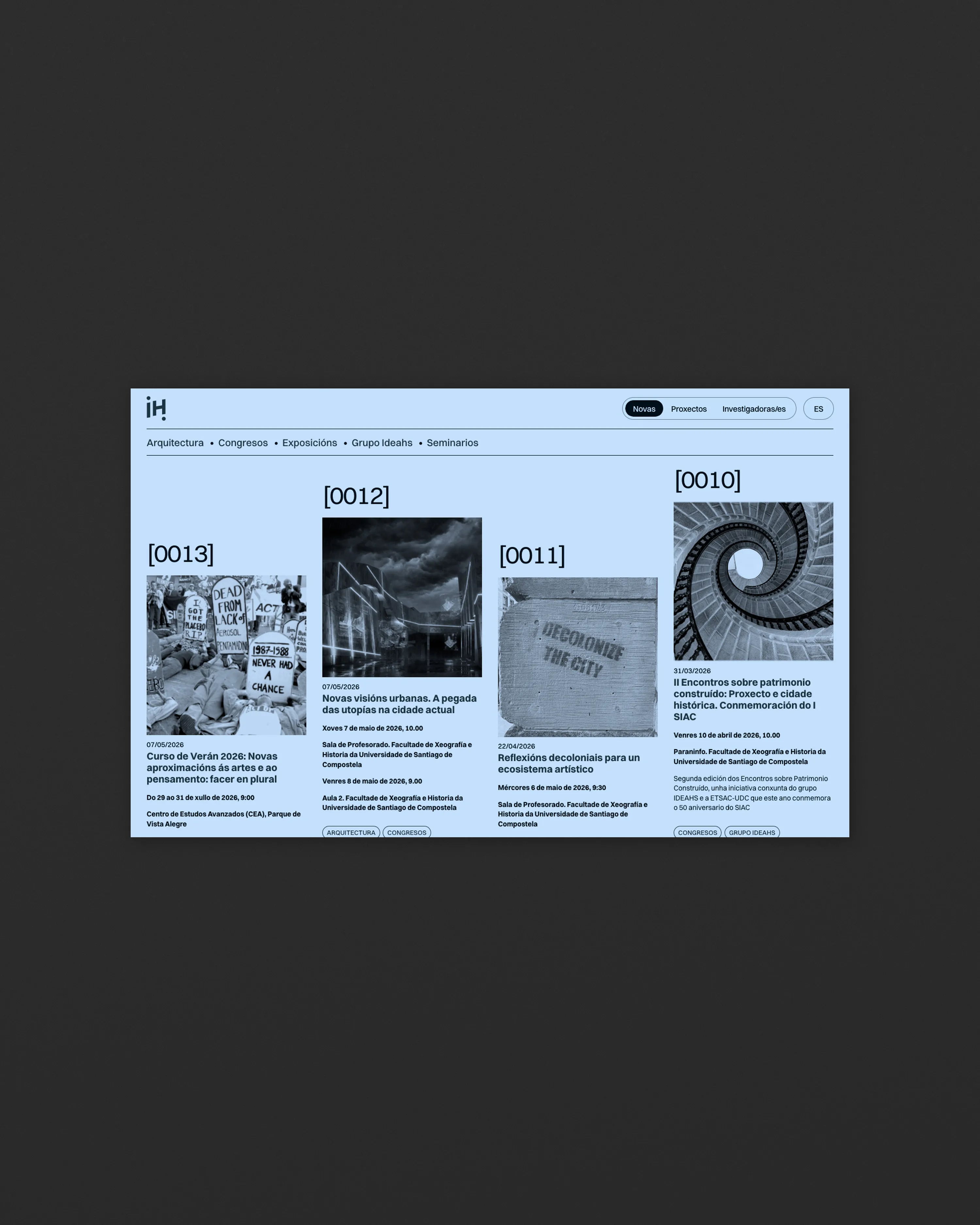 IdeaHS — web 2025