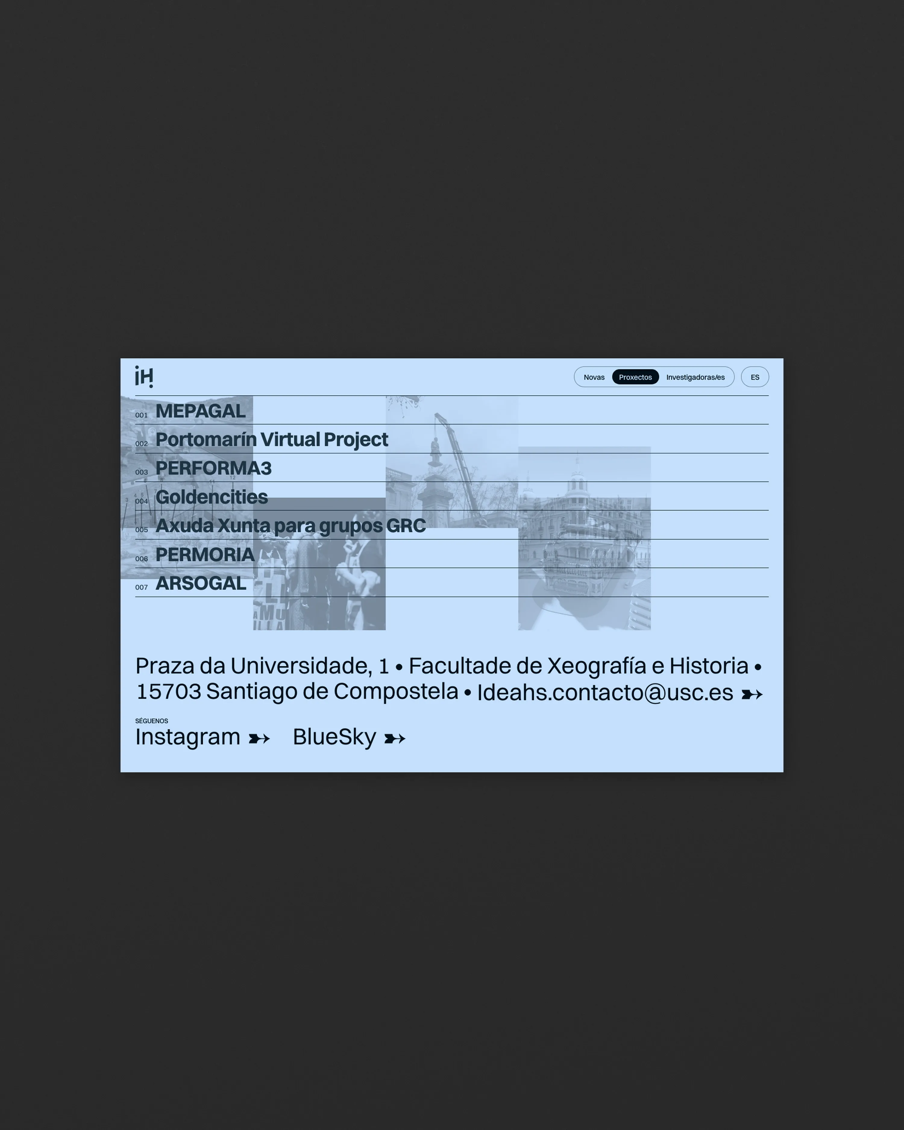 IdeaHS — web 2025